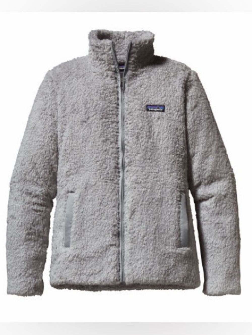 Patagonia Women's Los Gatos Fleece Jacket in Salt Grey Size XL Full Zip